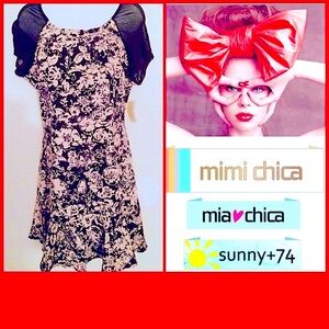 ❄️Mimi Chica Floral Print Dress